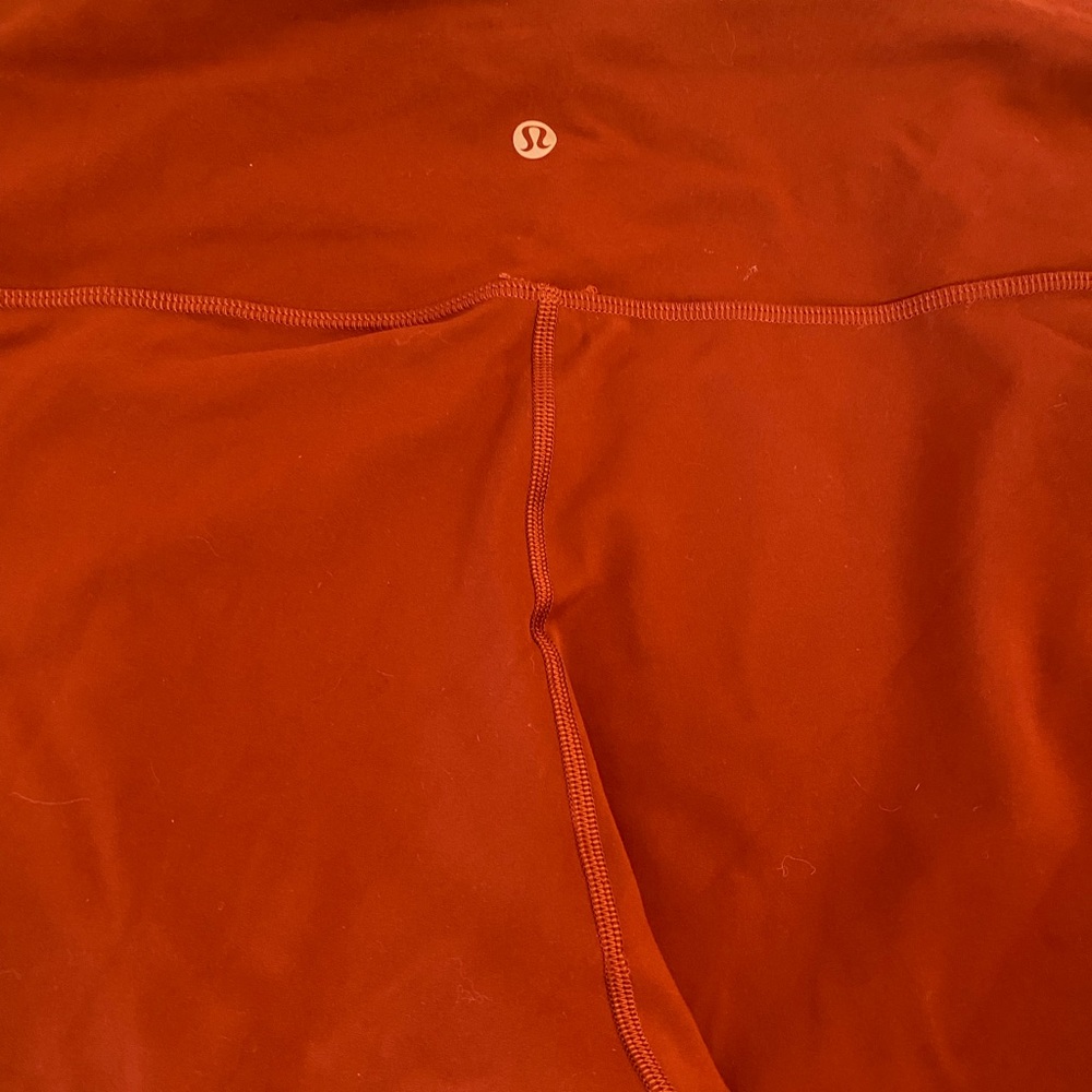 Lululemom size 20 leggings wunder train russet brown